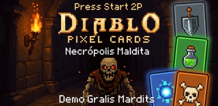 Screenshot 5 for Diablo Pixel Cards: Necrópolis Maldita