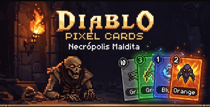 Screenshot 6 for Diablo Pixel Cards: Necrópolis Maldita