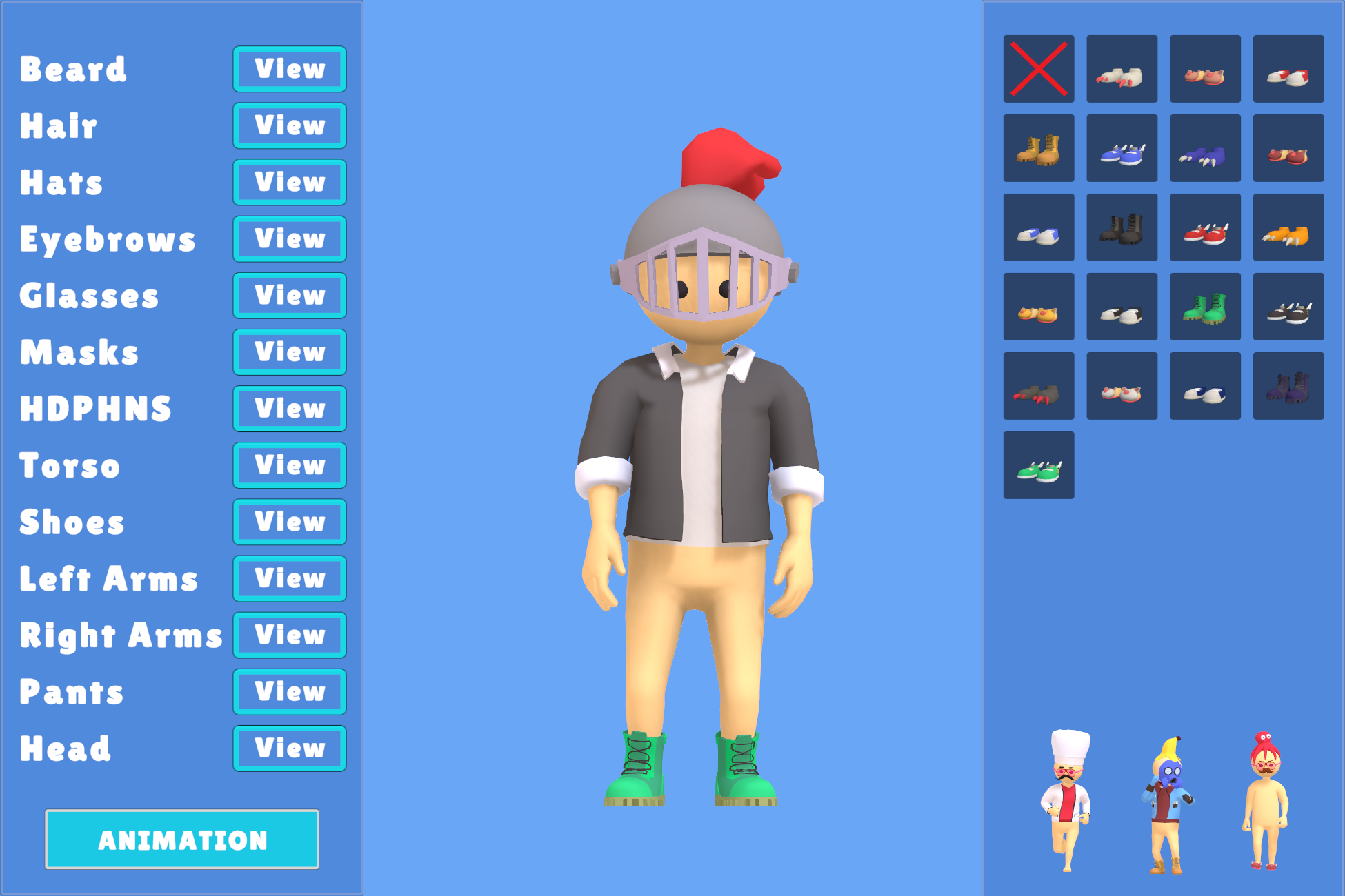 Modular 3D Characters Vol.1 by Firetoy Studios