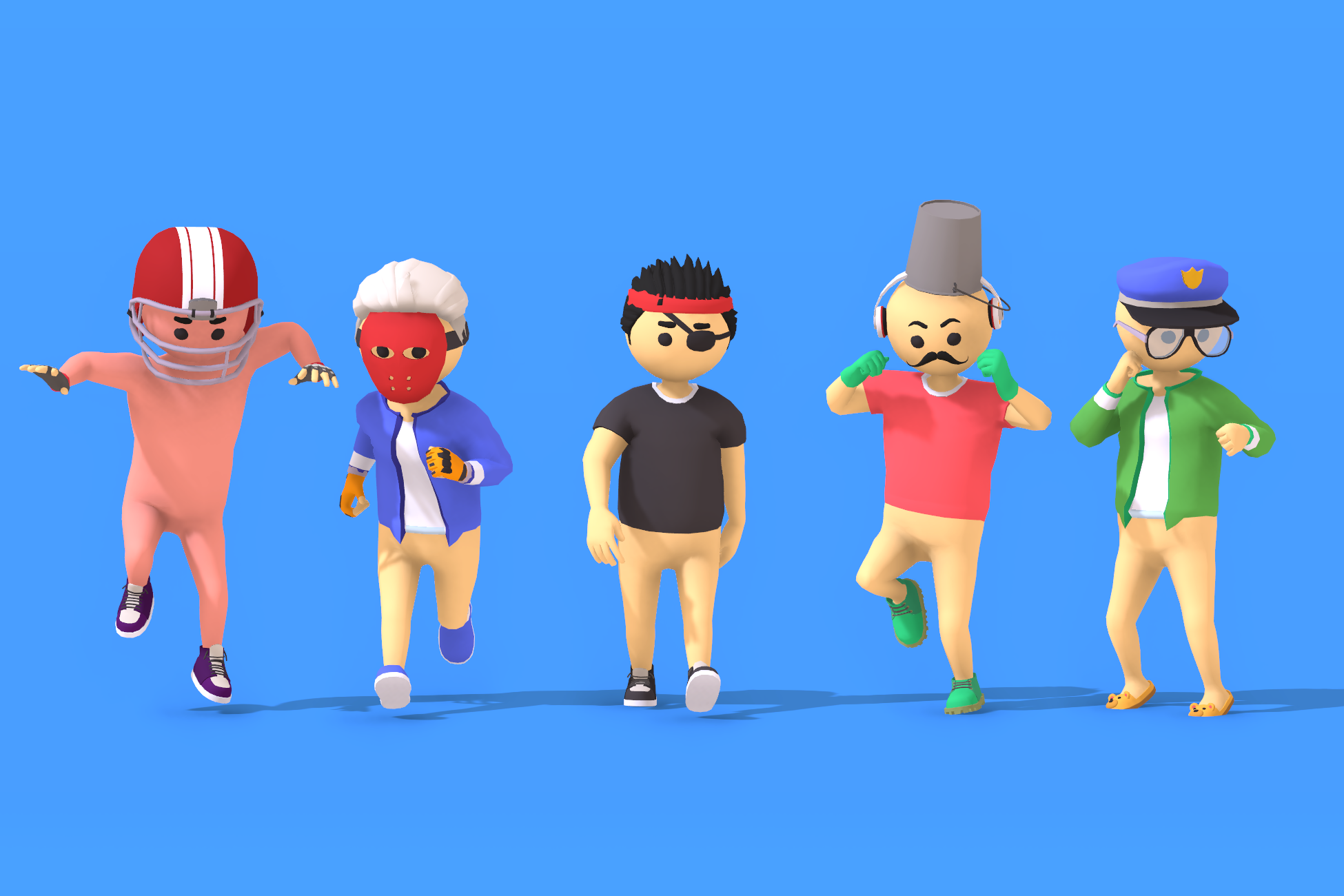 Modular 3D Characters Vol.3 by Firetoy Studios