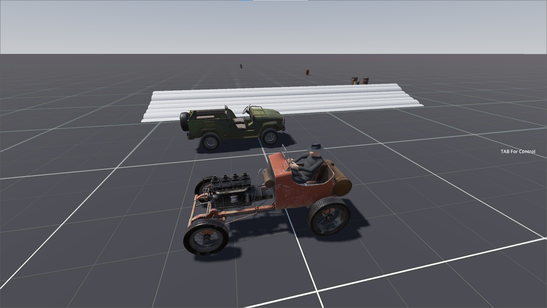 Screenshot 2 for Godot 4 Vehicle Controller V1
