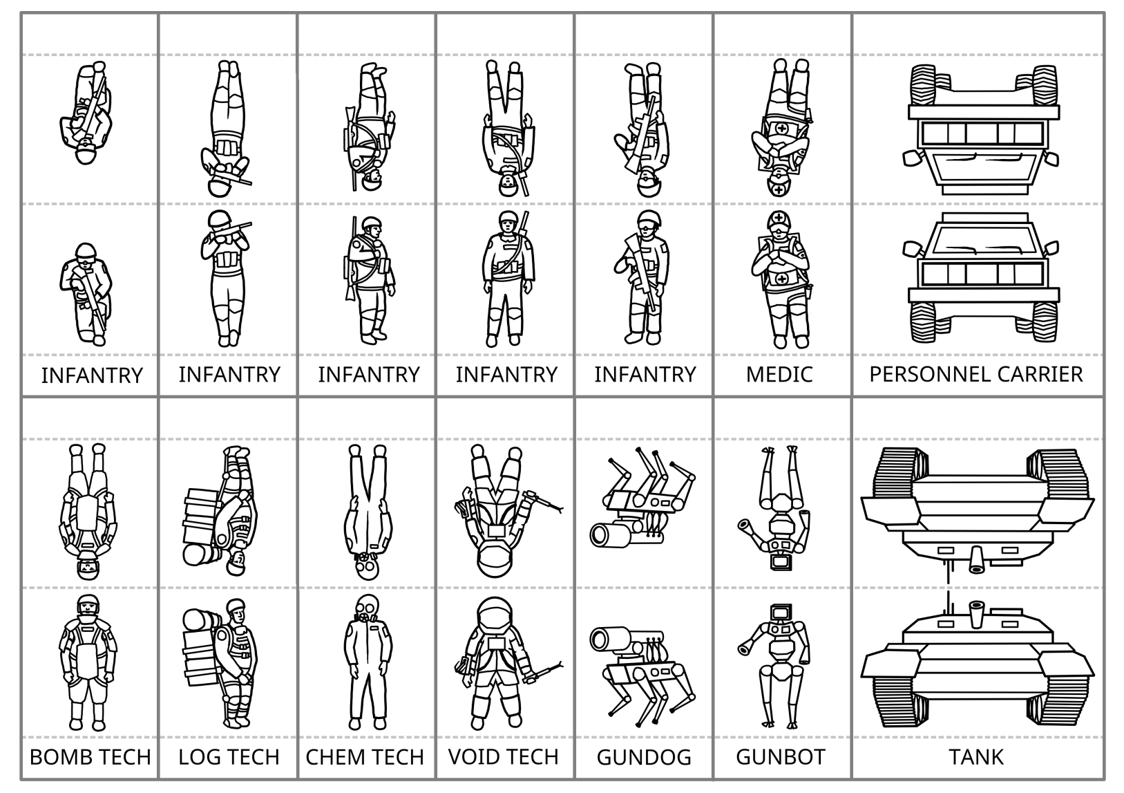 Screenshot 2 for Sci-fi Military Miniatures