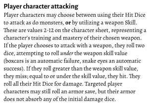 Screenshot 2 for A Reconstructed Combat System for Blackmoor