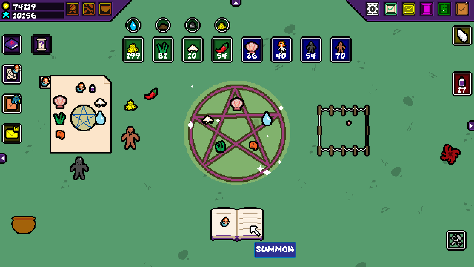 Screenshot 3 for Summoner's Cookbook