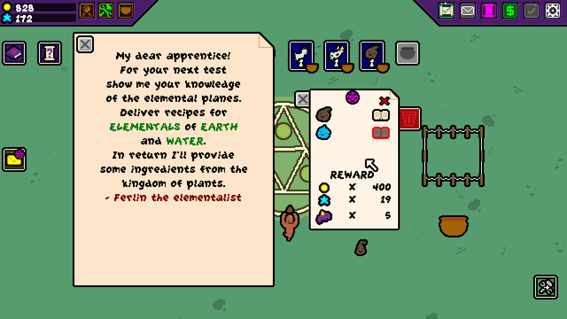 Screenshot 5 for Summoner's Cookbook