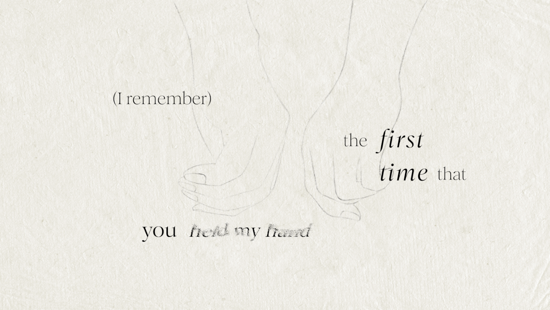 Screenshot 2 for i remember the first time you held my hand