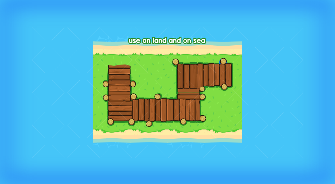 Boardwalk tileset top down game asset by Robert Brooks ...