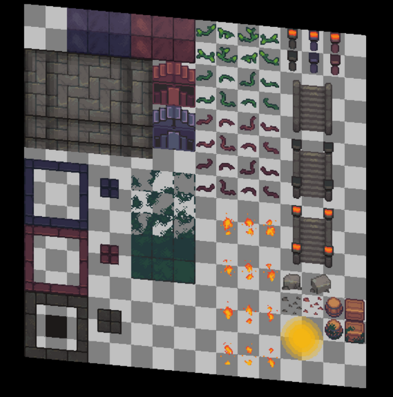 Super Retro Crawler • Dungeon 03 / 99 Pack by Gif