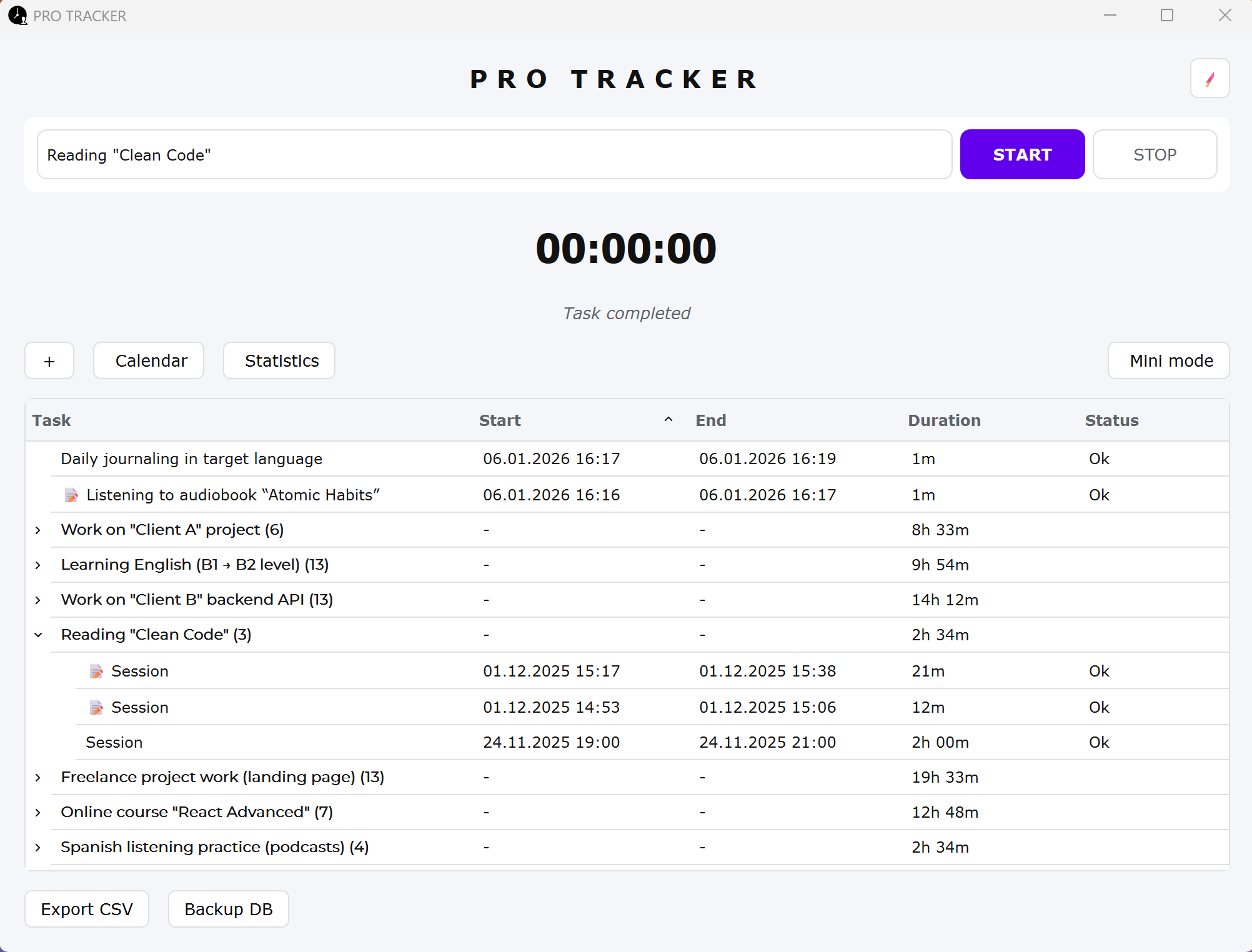 Pprotracker PRO TRACKER Time by Improve_pt