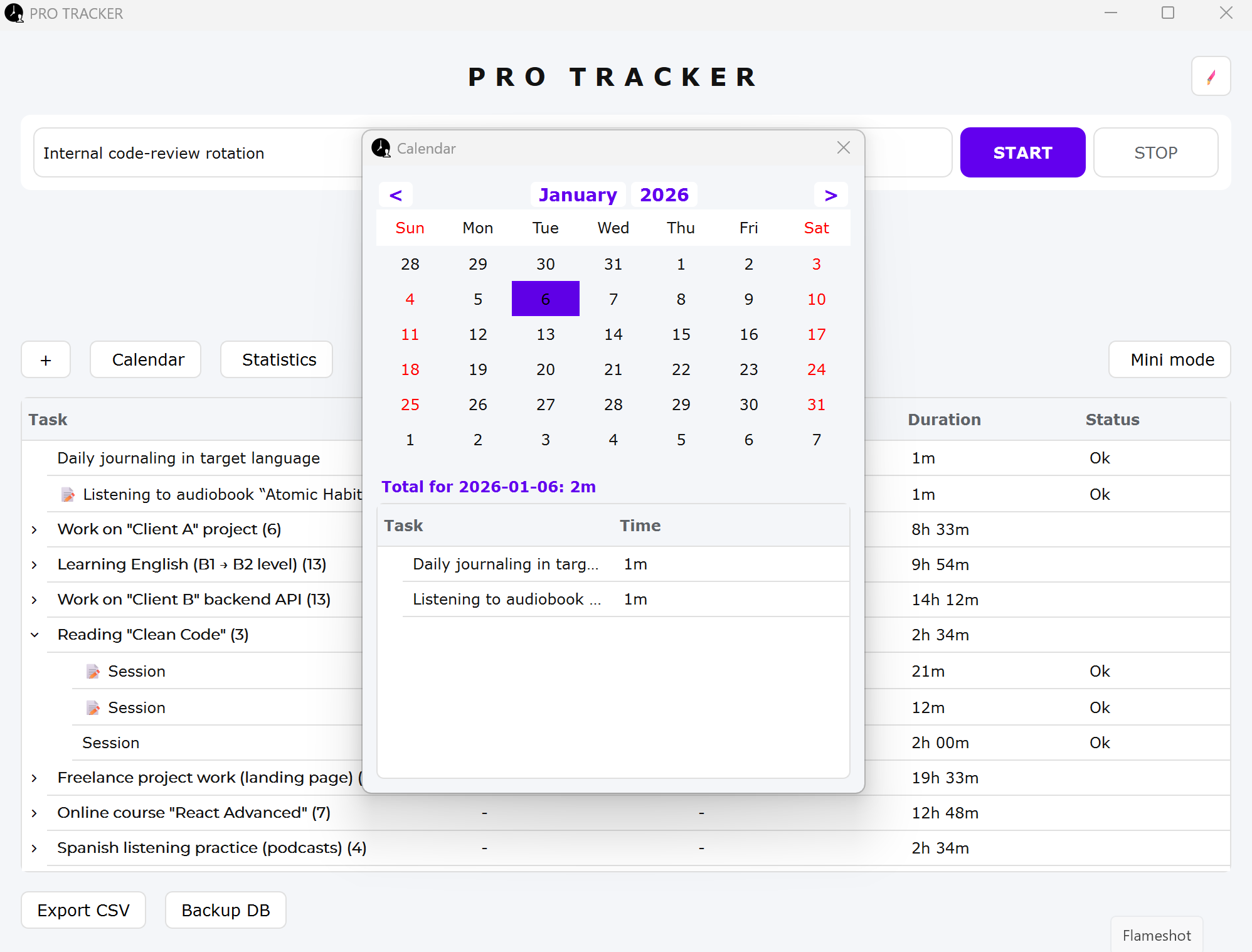 Pprotracker PRO TRACKER Time by Improve_pt
