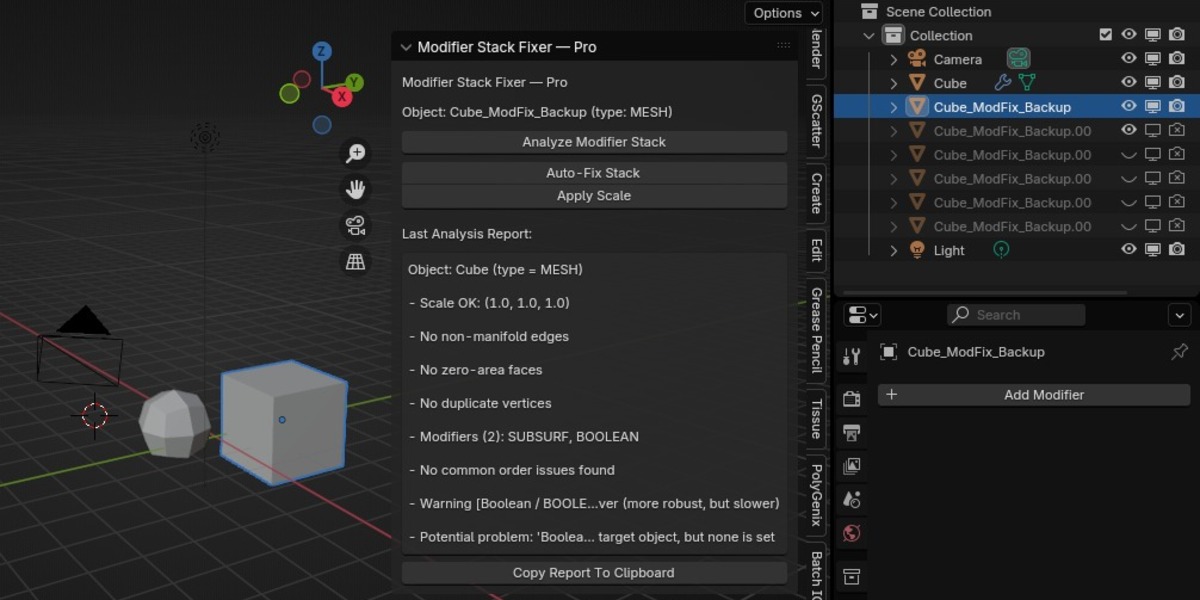 Modifier Stack Fixer – Stop Broken Meshes in Game Assets by Meshmind