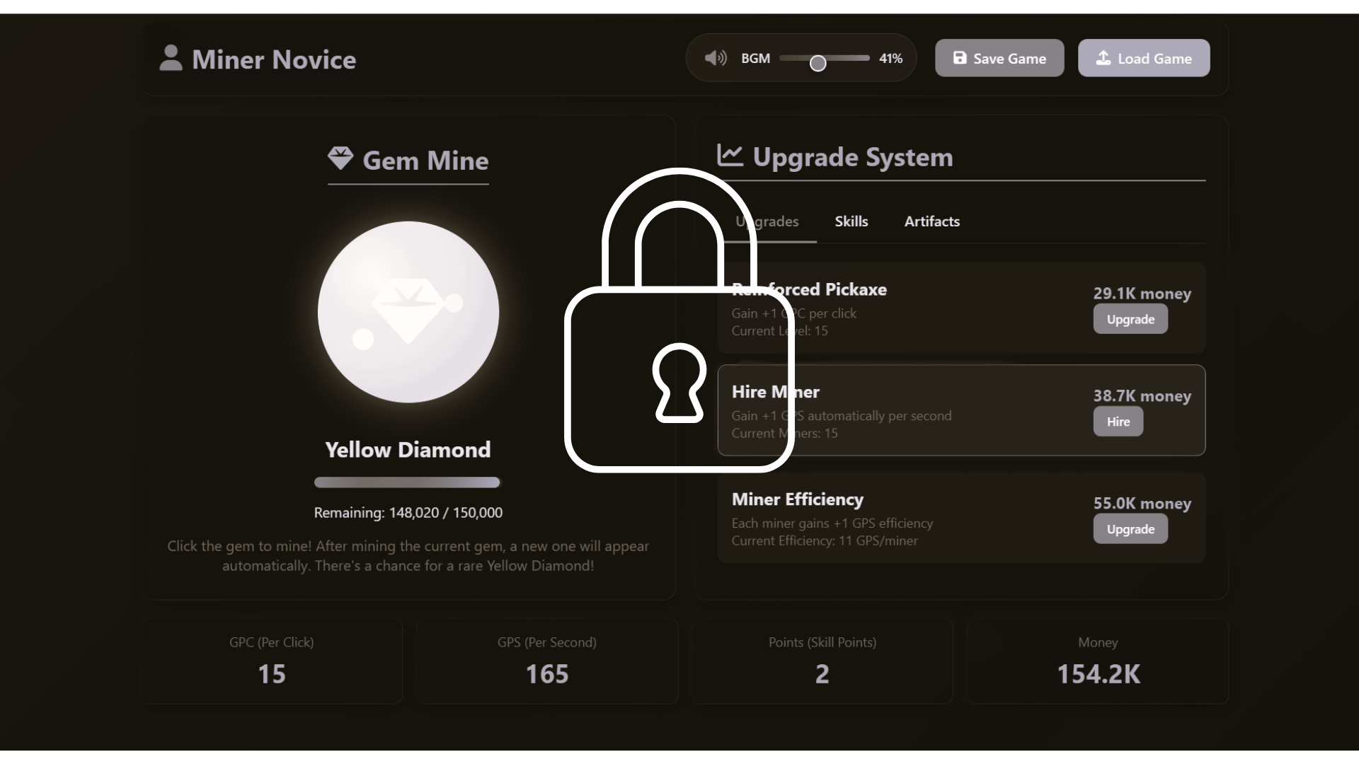 Screenshot 2 for MINING.IO