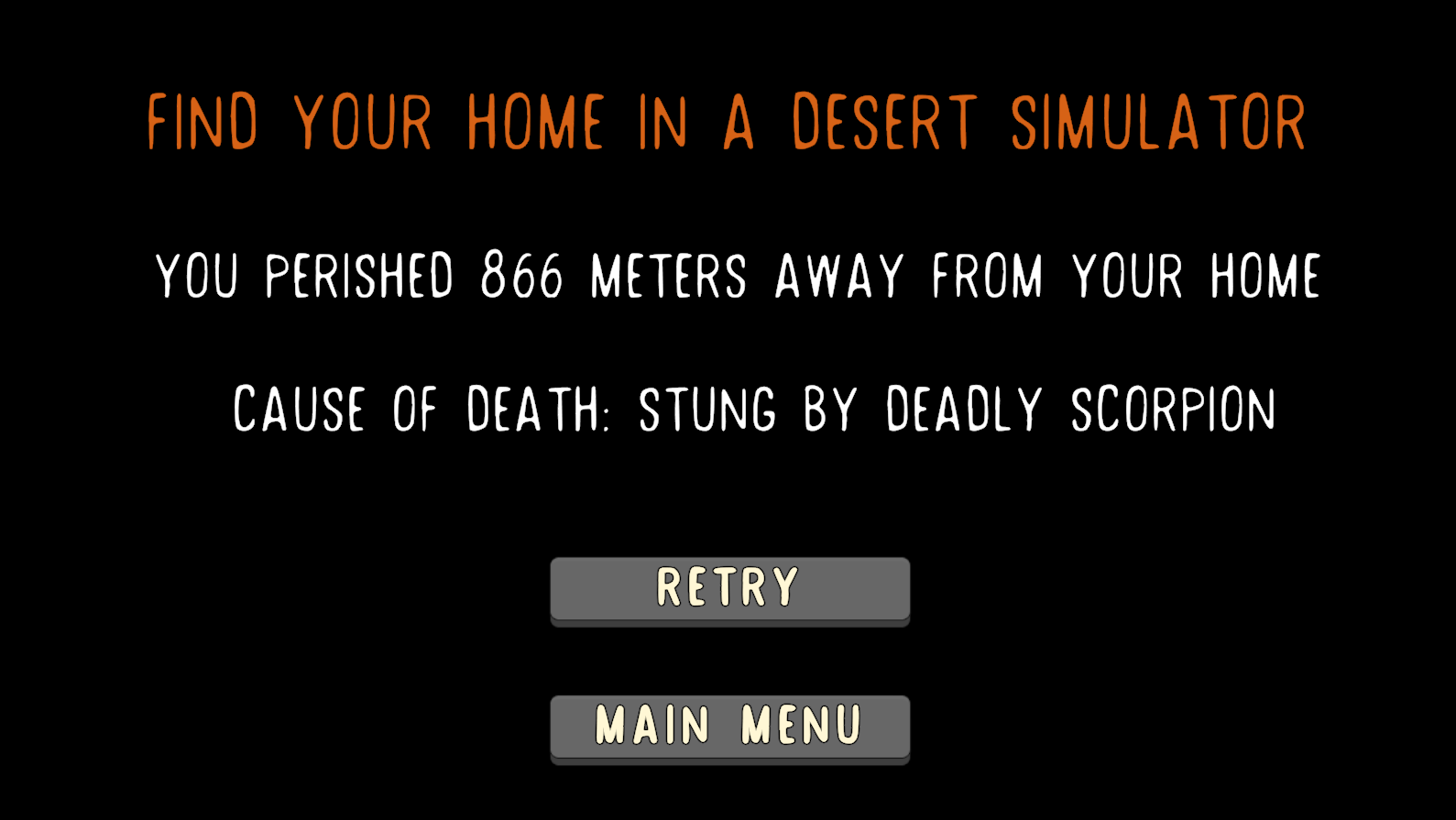 Screenshot 4 for Find Your Home In A Desert Simulator