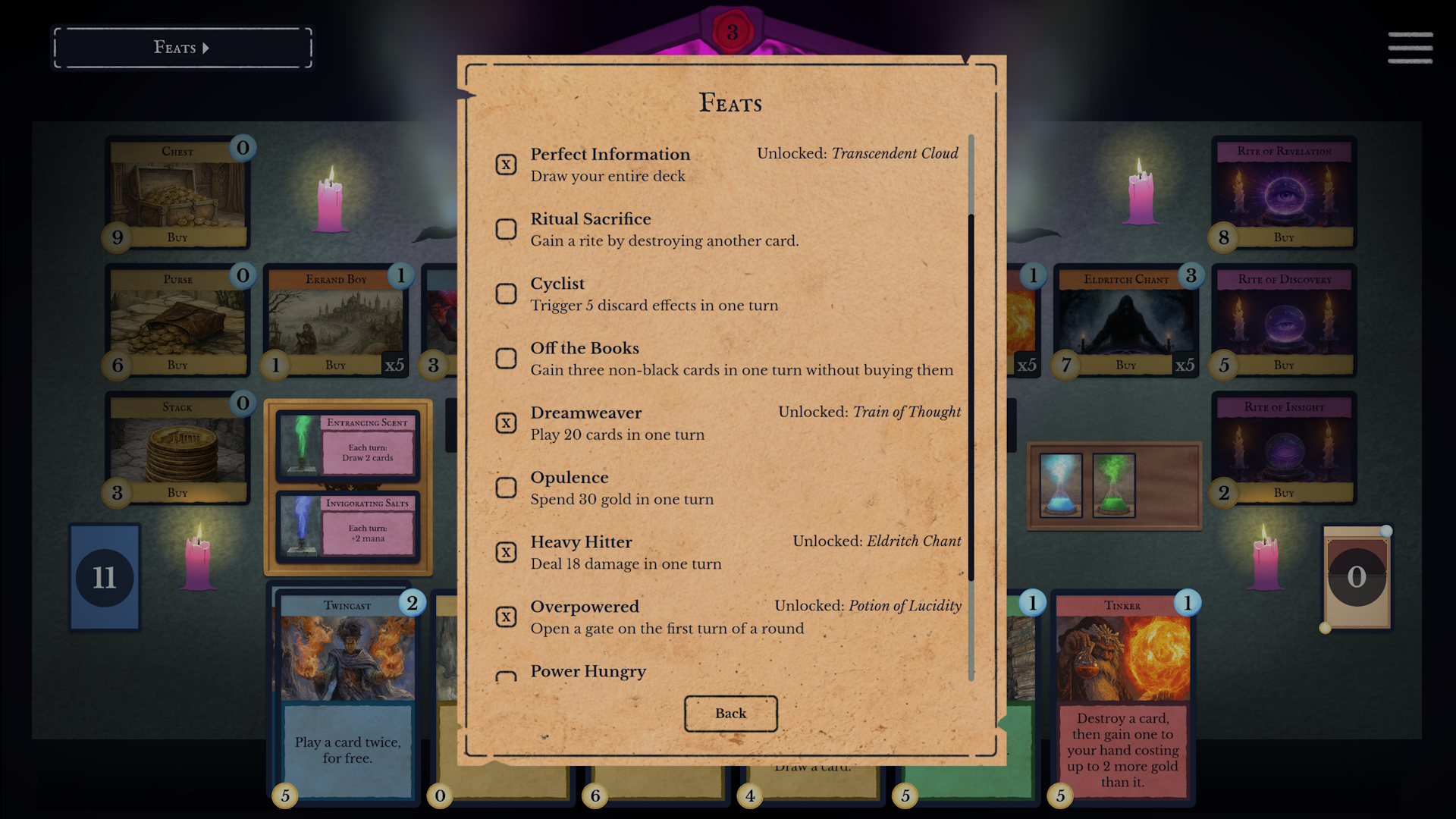 Screenshot 5 for Cartomancer Prototype
