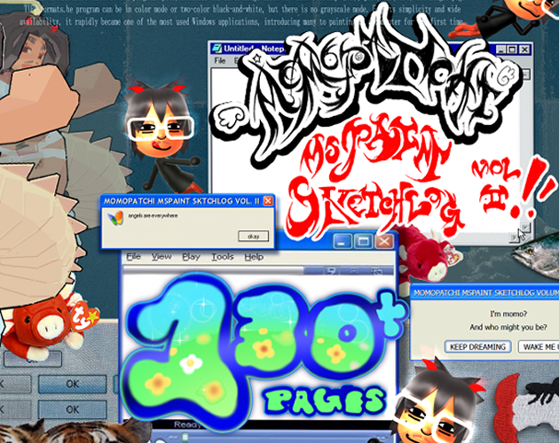 Screenshot 2 for momopatchi mspaint sketchlog VOLUME II