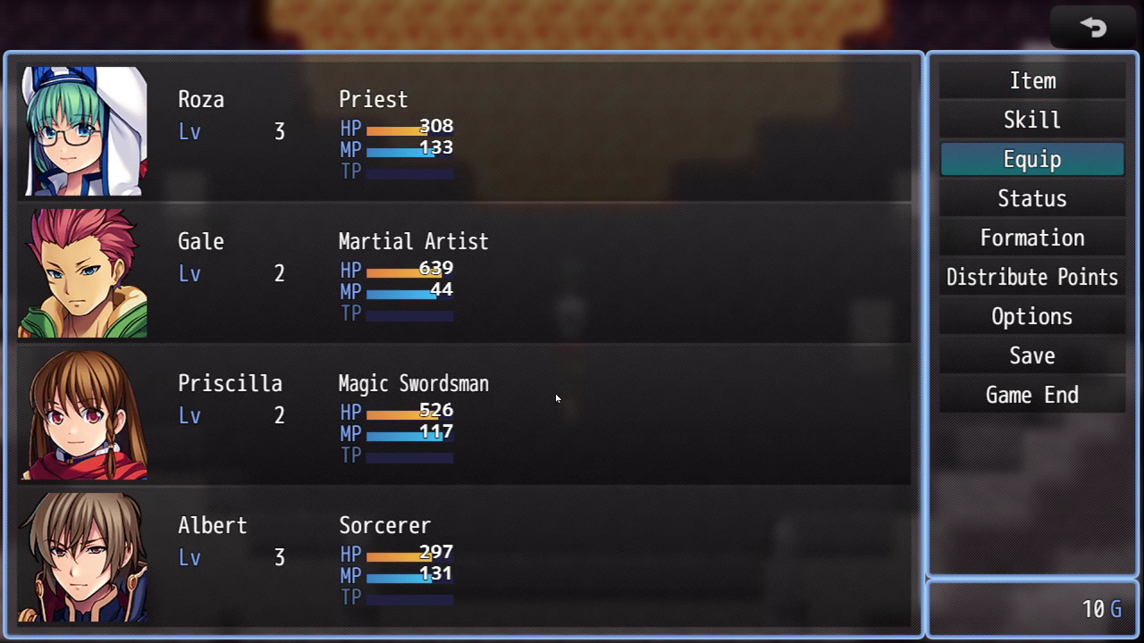 Kadajah's LvlPoints - Visual Stat Distribution for RPG Maker Mz by Kadajah
