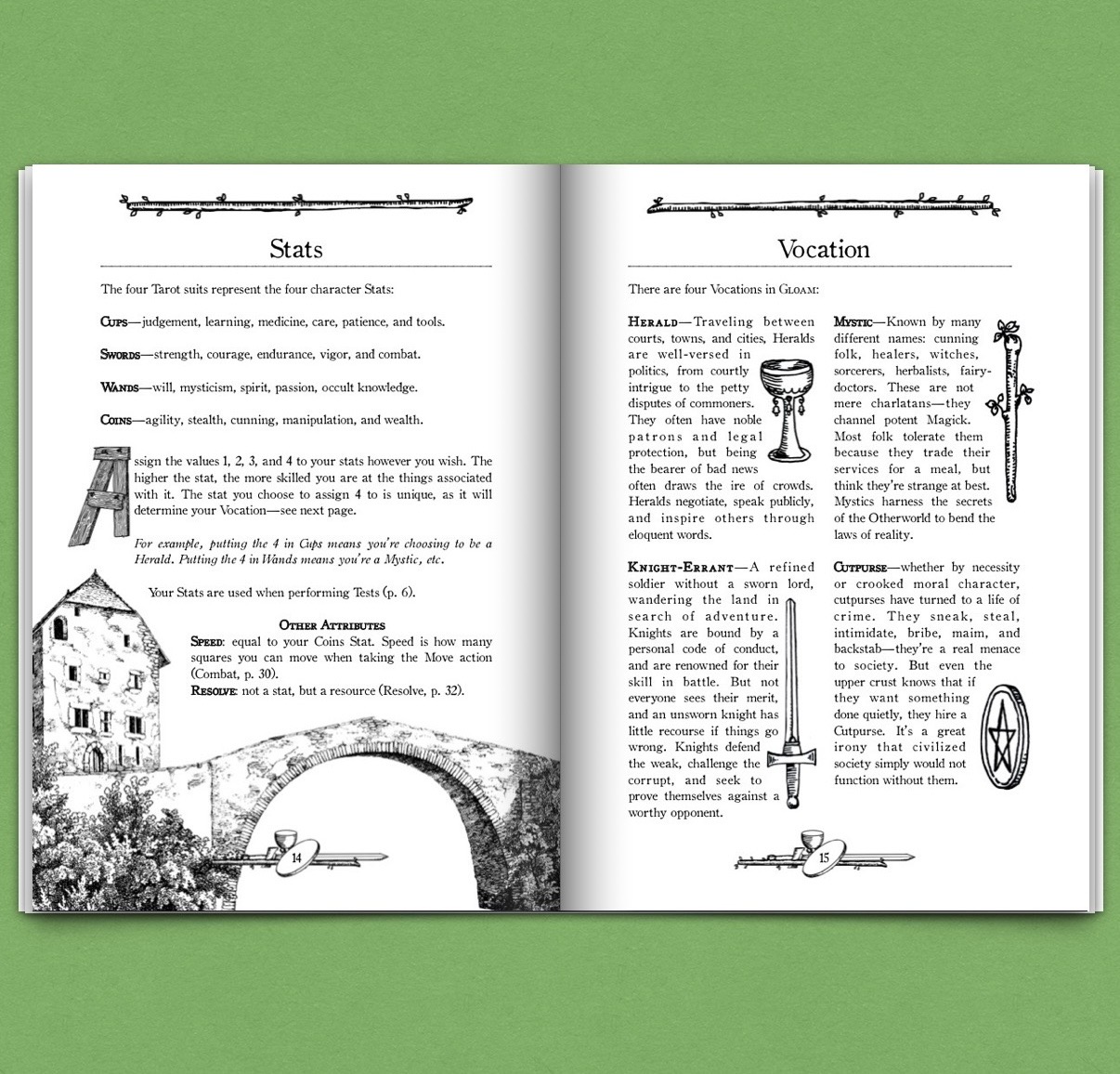 Screenshot 5 for Gloam | Folk-Fantasy Tarot RPG