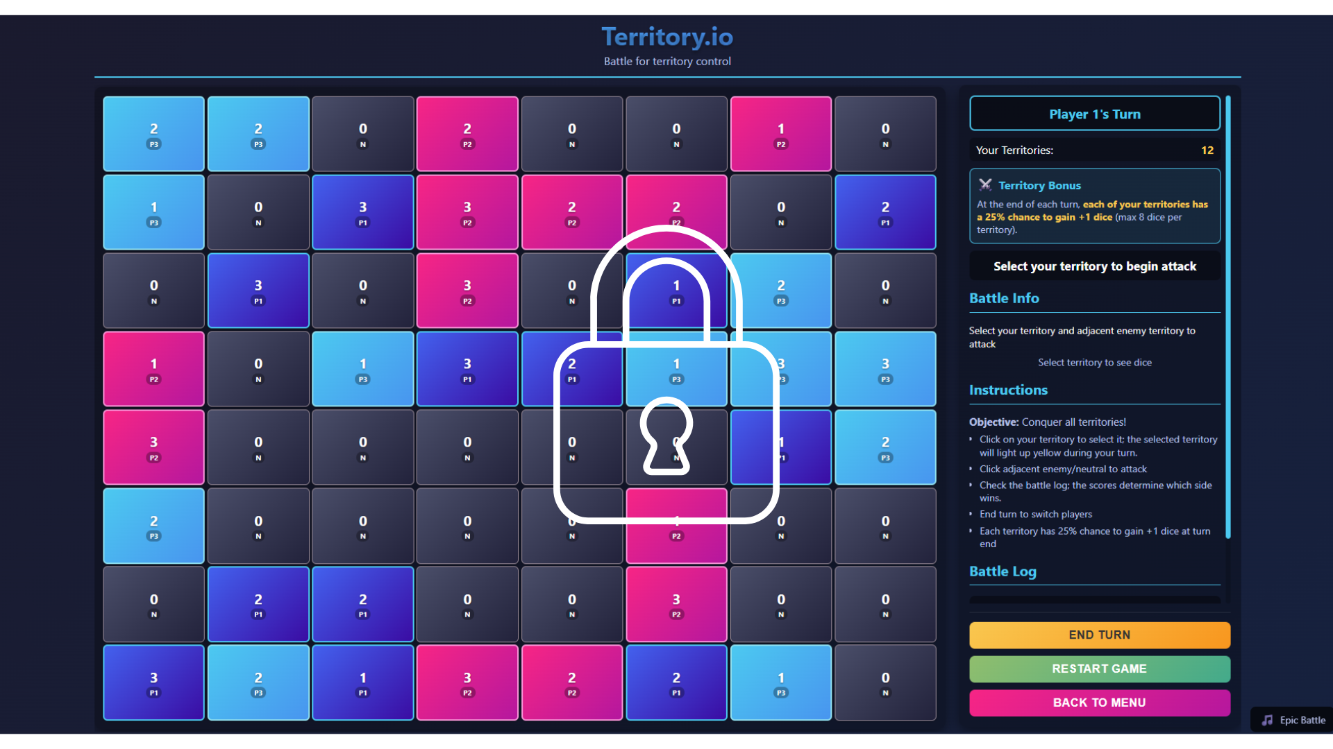 Screenshot 3 for Territory.io
