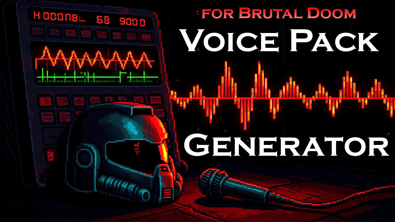 Screenshot 2 for Brutal Doom Voice Pack Generator