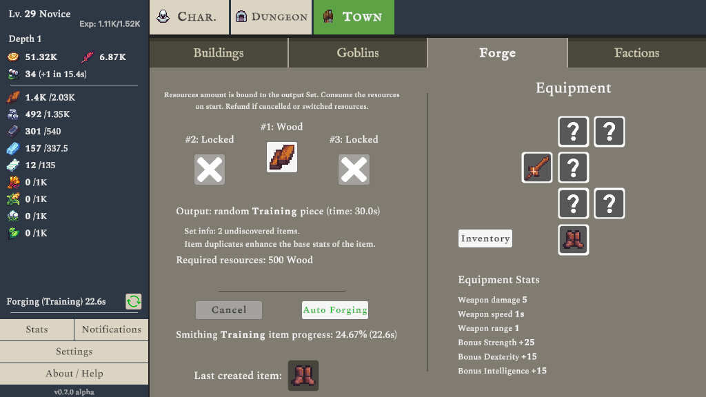 Screenshot 3 for Downspire Idle