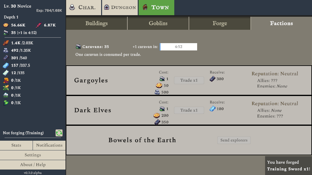 Screenshot 4 for Downspire Idle