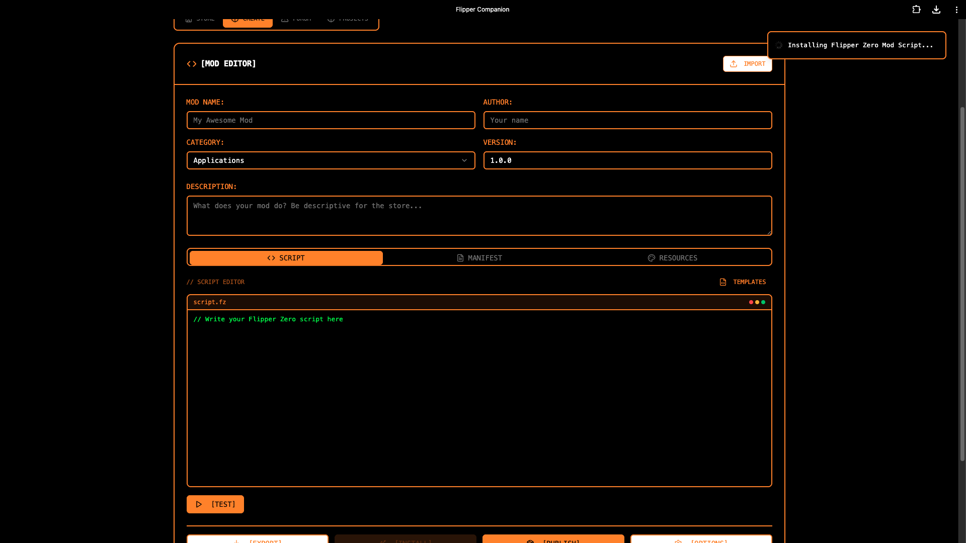 Screenshot 4 for Flipper Companion