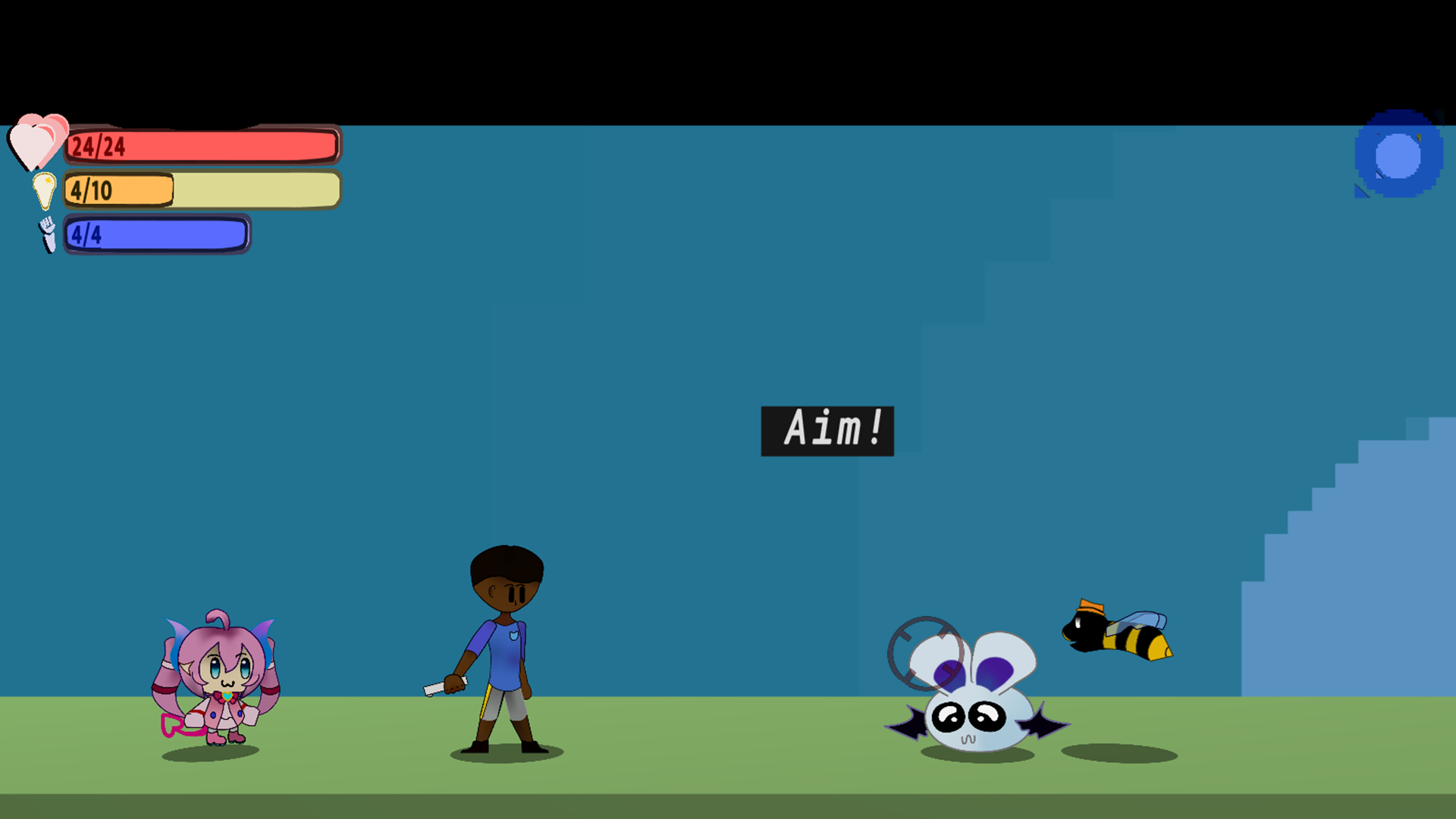 Screenshot 2 for Rabbithole Island : Turn-based Vtuber Battles DEMO