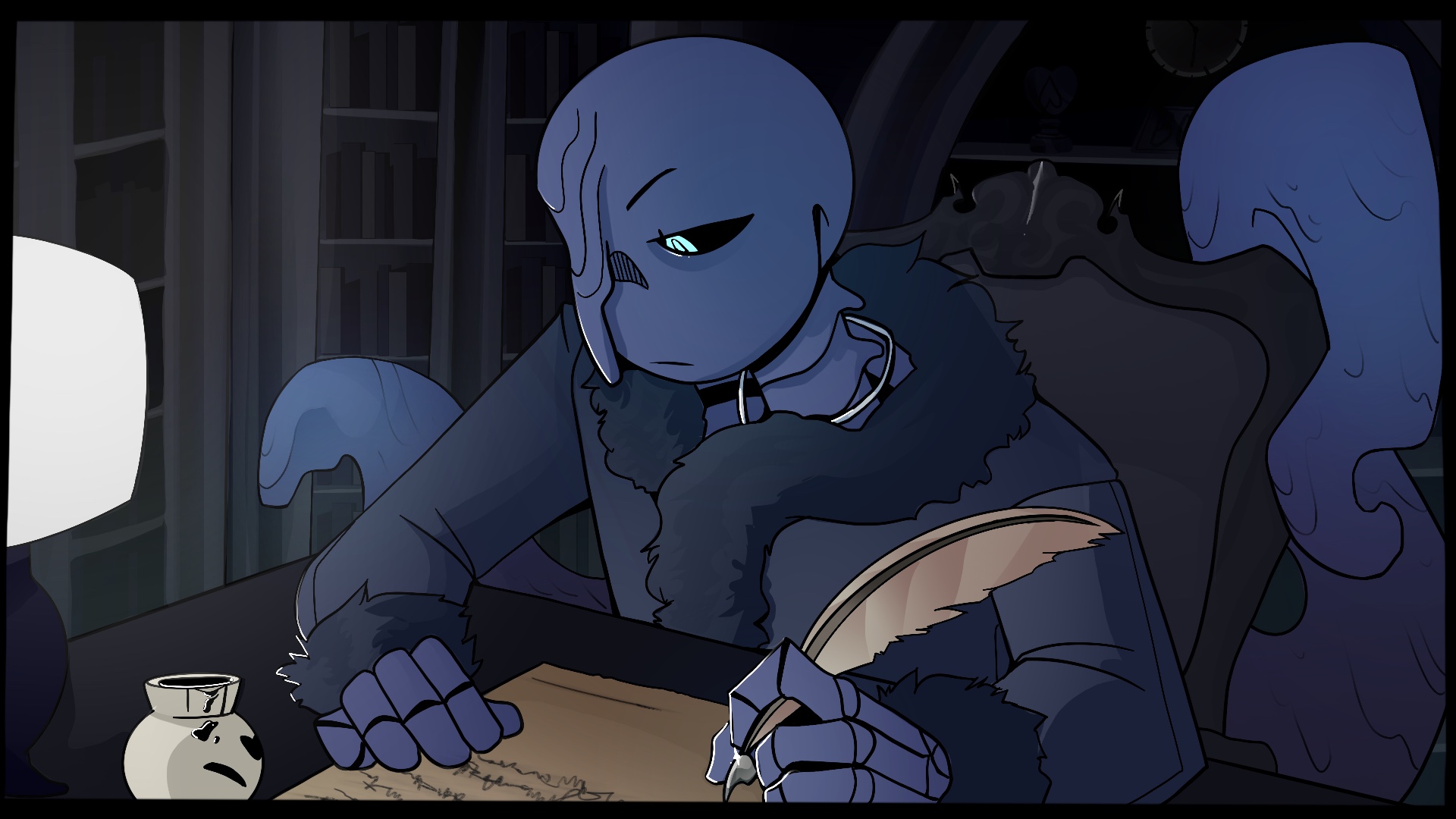 Screenshot 4 for The Seven Deadly Skeletons (An UNDERTALE AU dating sim)
