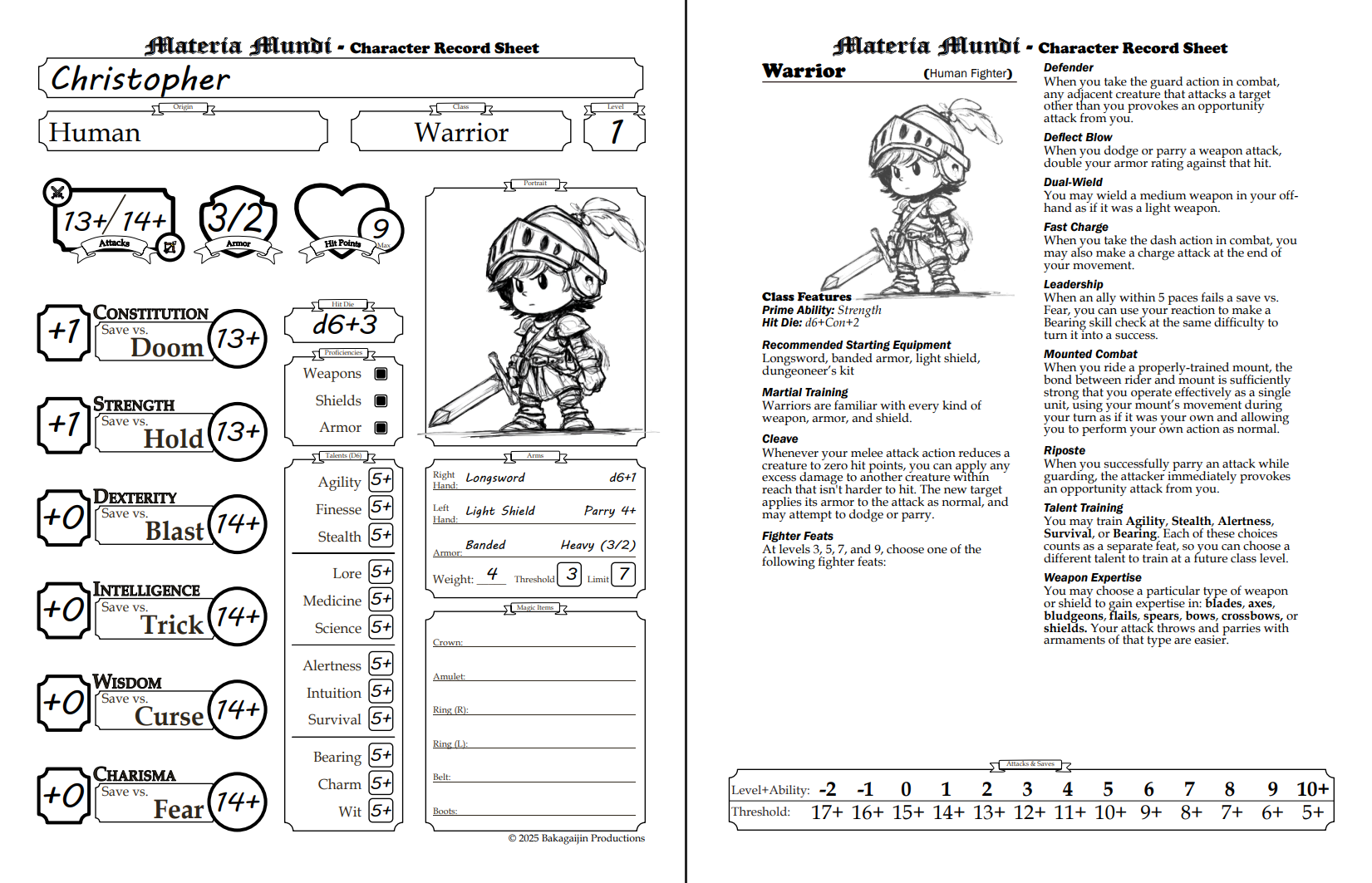 Screenshot 2 for Materia Mundi RPG