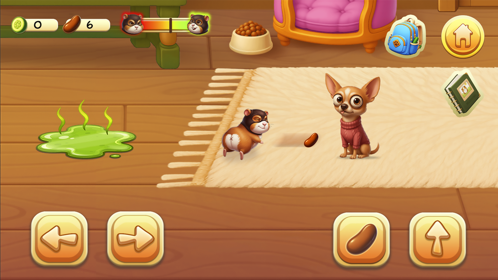 Screenshot 5 for Mission: Cucumber - Cozy Adventure pet platformer