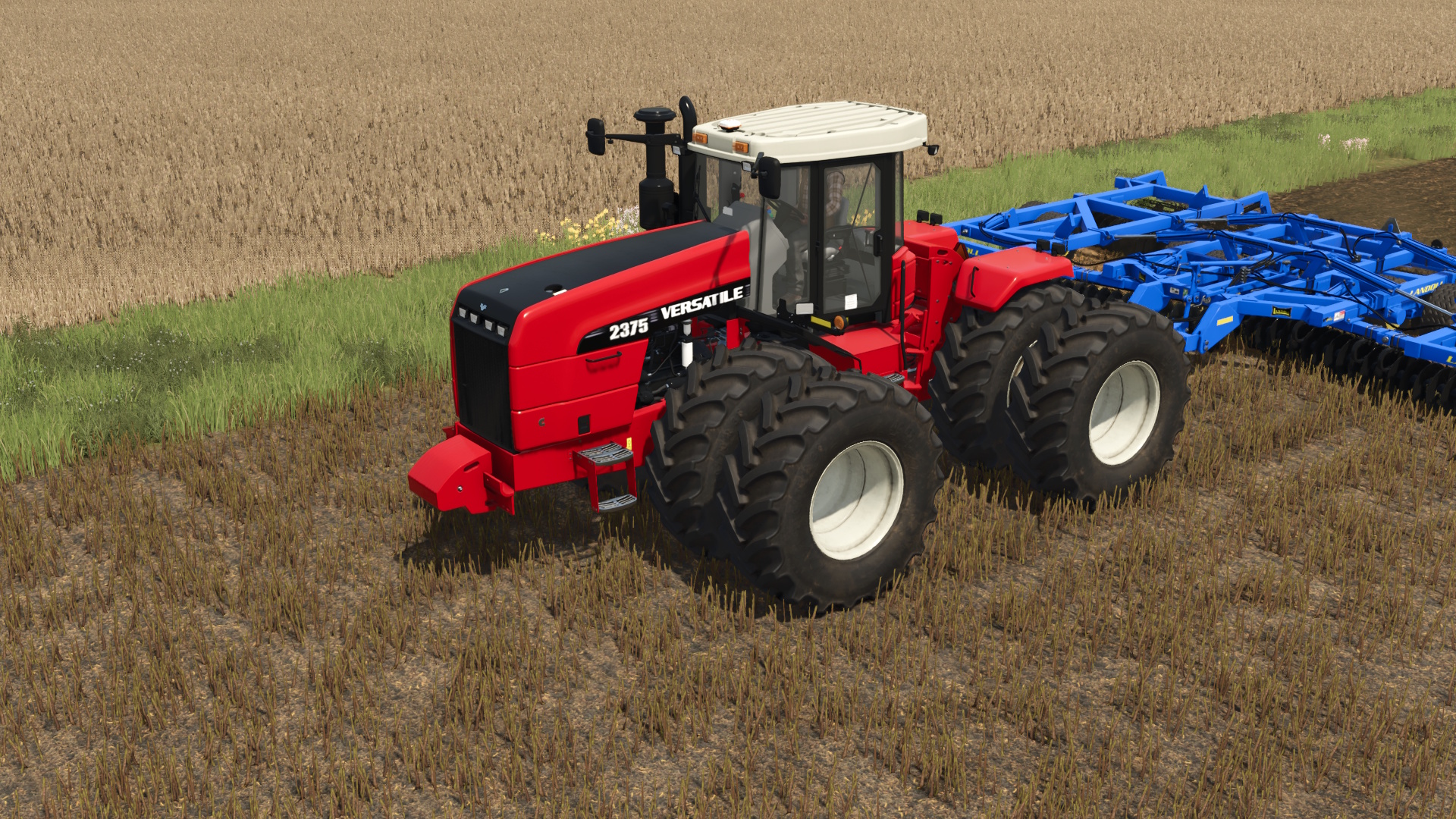 Screenshot 2 for FS25 Versatile New Holland 4WD