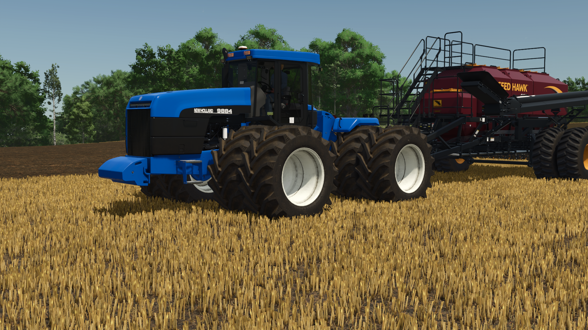 Screenshot 3 for FS25 Versatile New Holland 4WD
