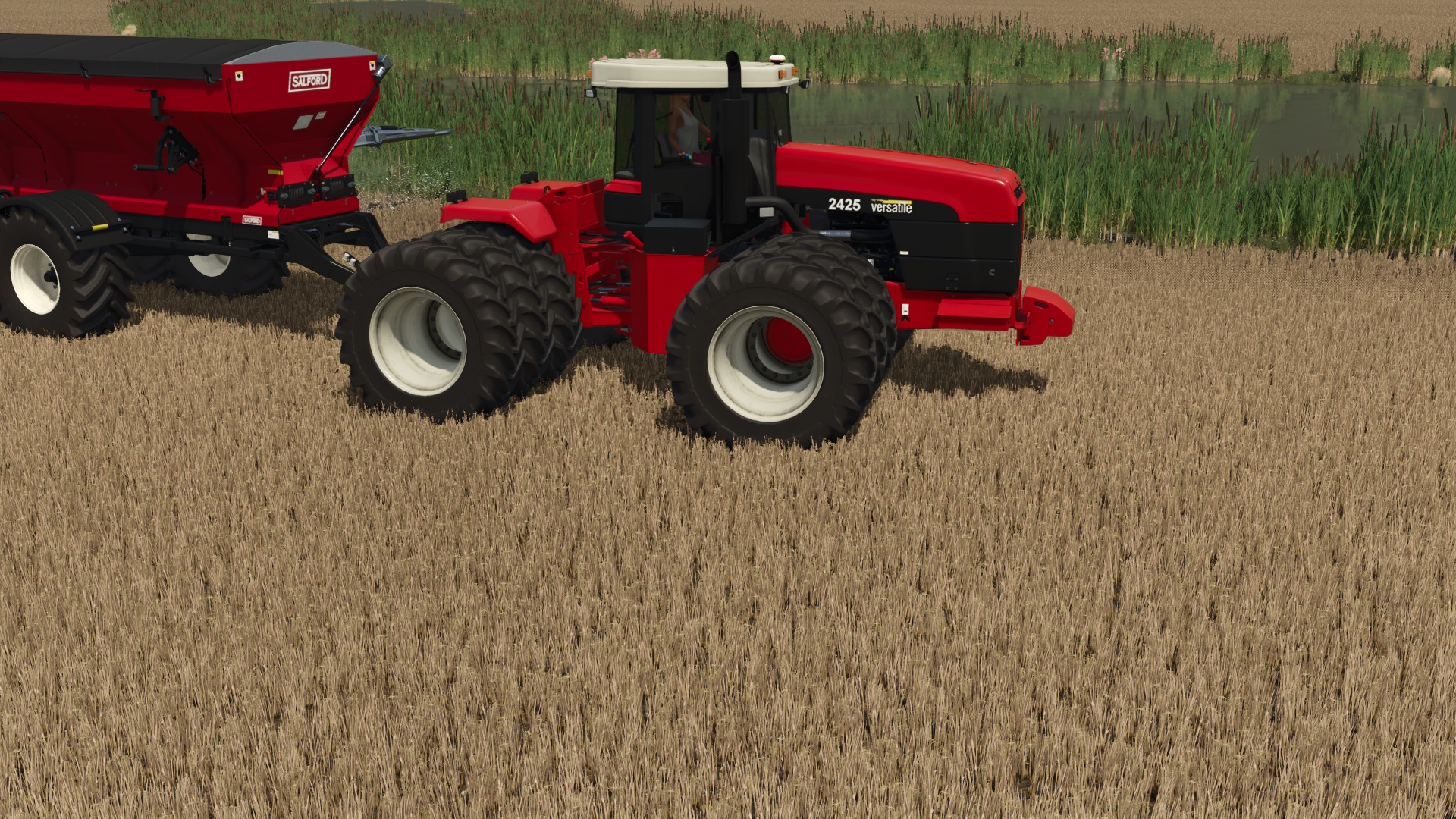 Screenshot 6 for FS25 Versatile New Holland 4WD