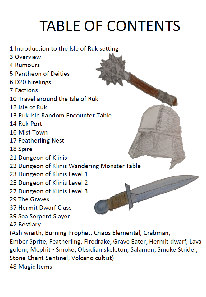 Cover of The Isle of Ruk and Dungeon of Klinis