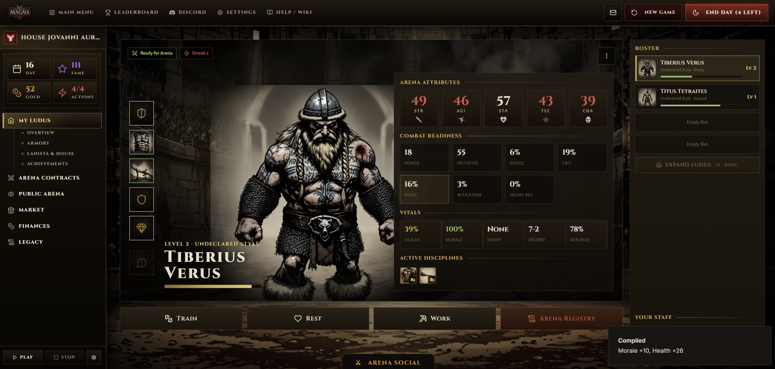 Screenshot 2 for Ludus Magna (BETA)