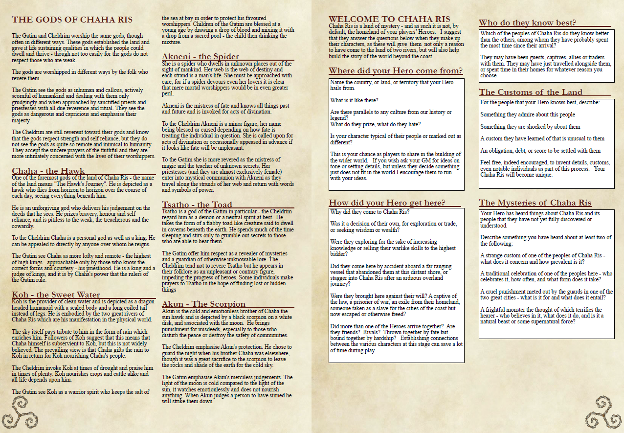 Screenshot 3 for Saga of Chaha Ris - Sword & Sorcery RPG
