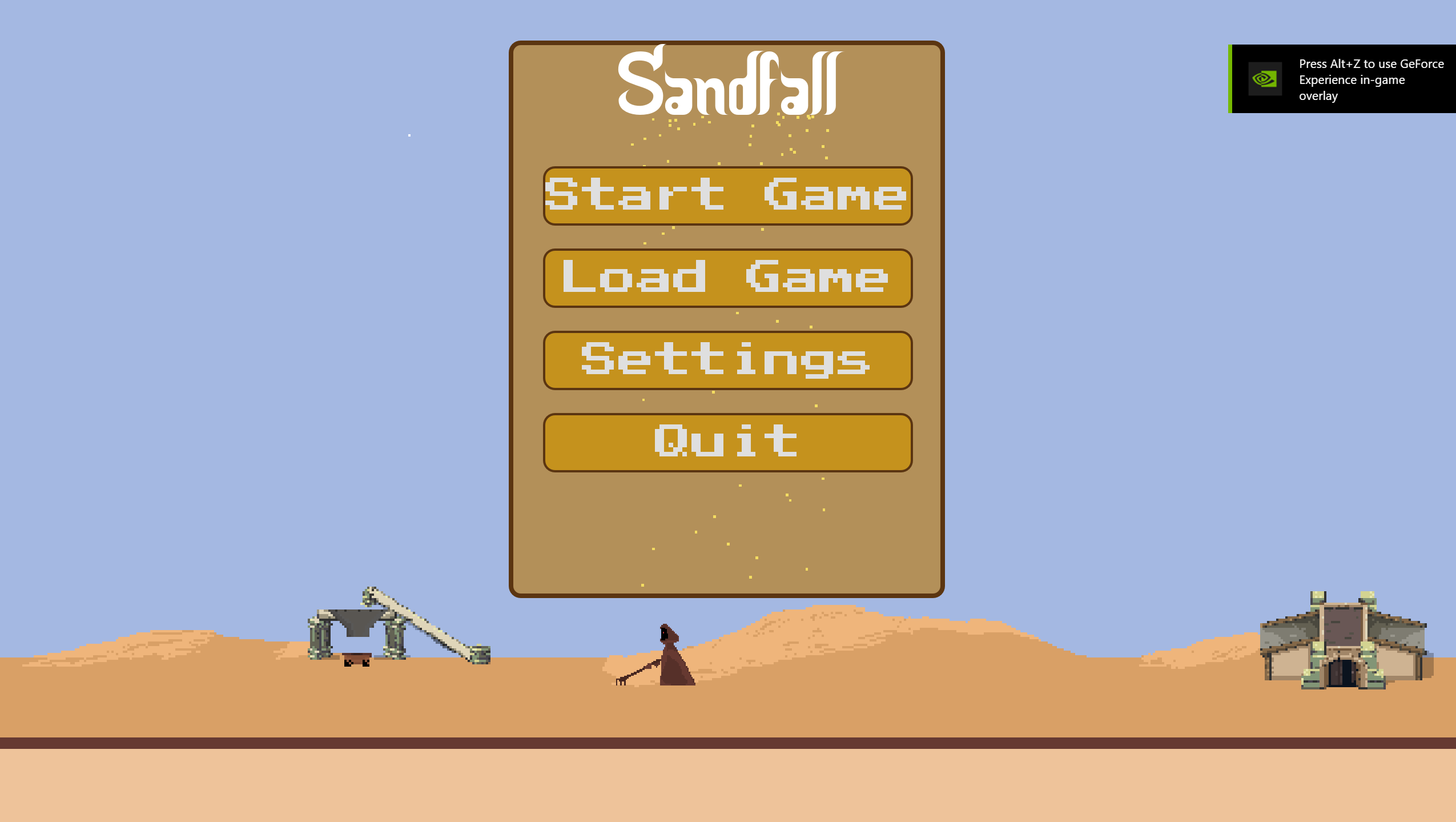 Screenshot 3 for Sandfall - Brainless Gamejam Edition