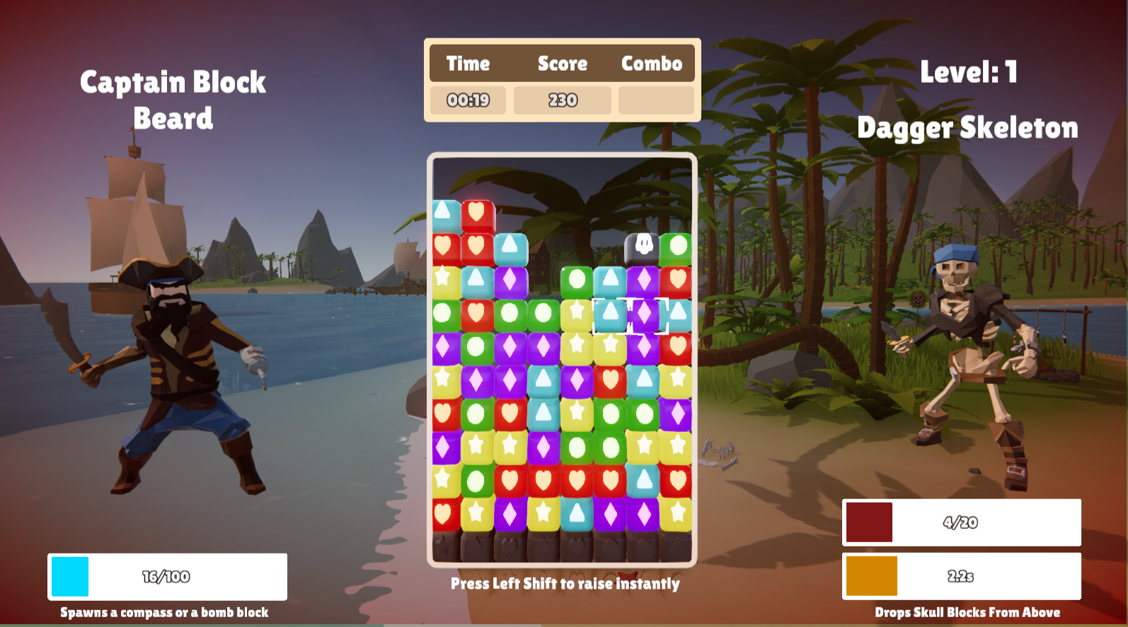 Screenshot 2 for Block Beard: Pieces of Three