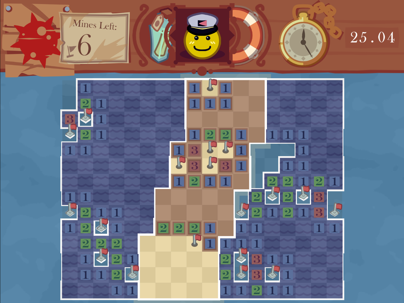 Screenshot 2 for Minesweeper Odyssey