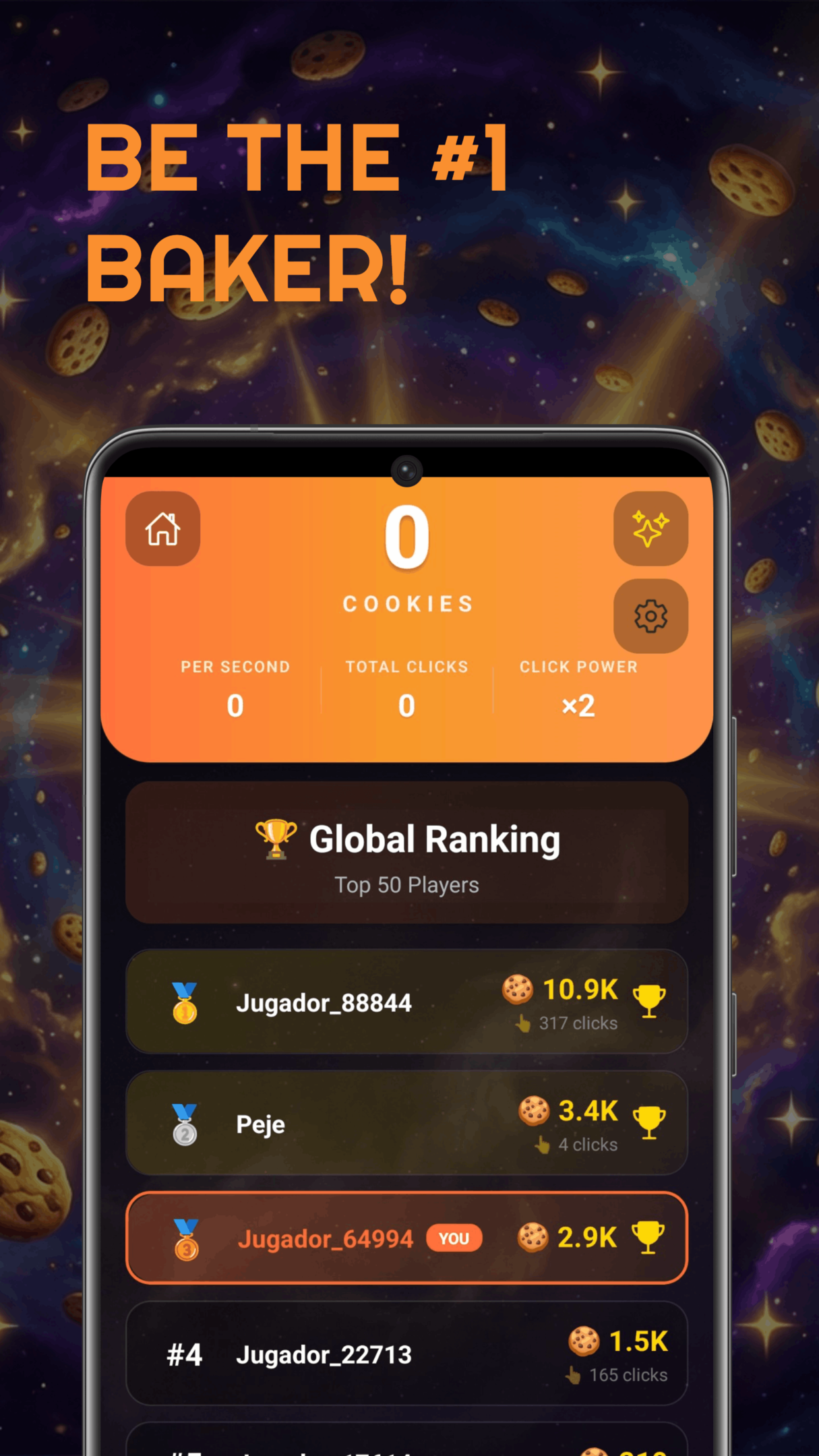 Screenshot 4 for Cookie Empire: Idle Clicker