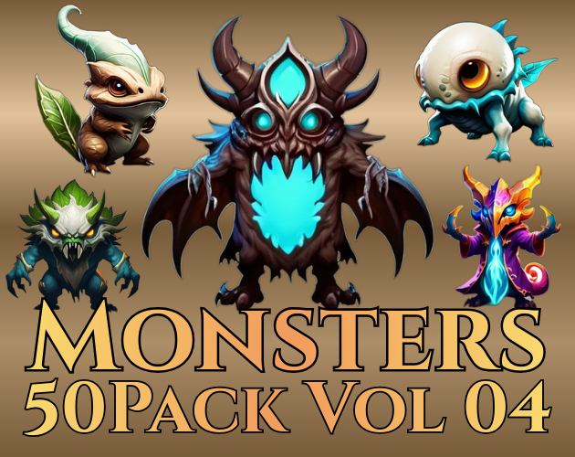 Ultimate Monster Collection 1000 Monsters (Vol 01 - 20) by Pixel Hammer