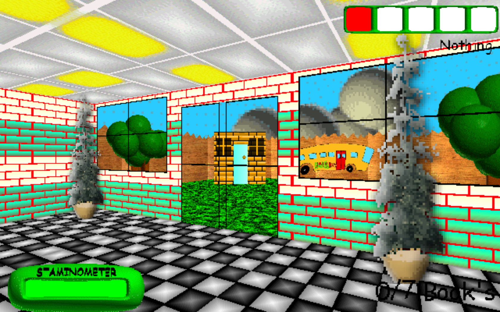 baldi's new and clean school by THAT1BALDIBASICSMODDERGUY
