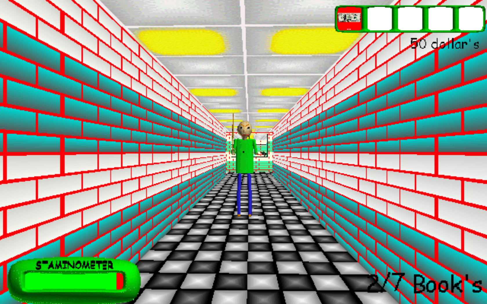 baldi's new and clean school by THAT1BALDIBASICSMODDERGUY