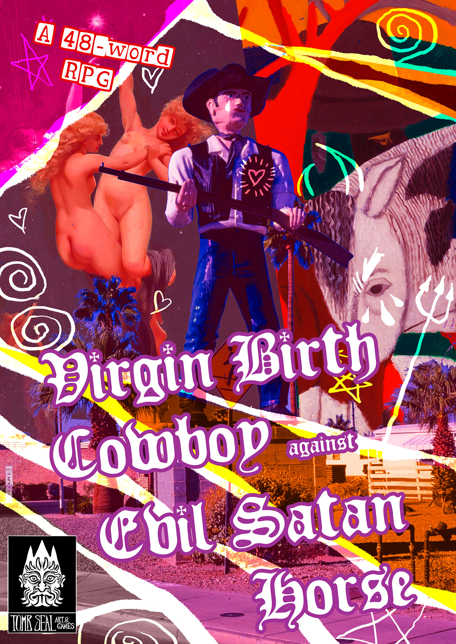 Screenshot 2 for Virgin Birth Cowboy against Evil Satan Horse
