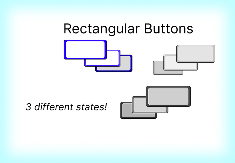 Minimalistic Button pack V1 by Matis