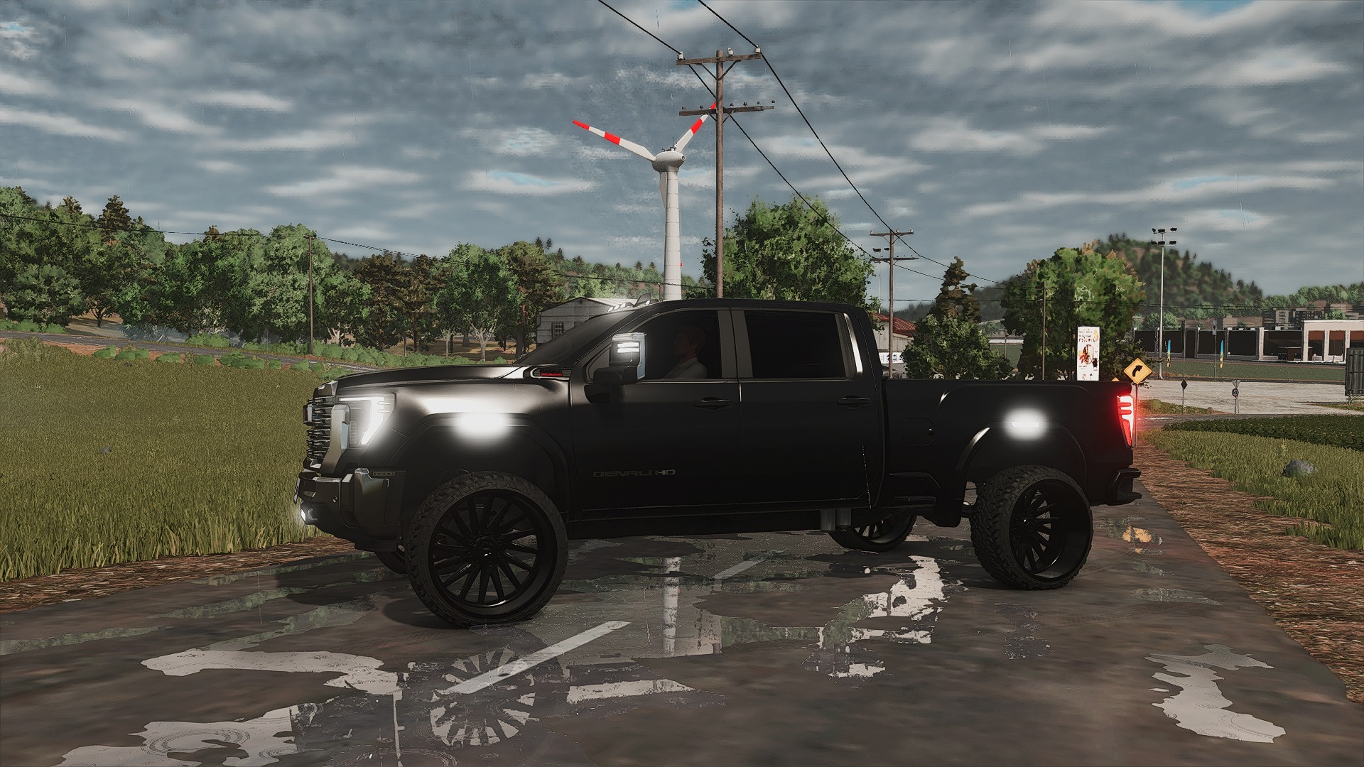 Screenshot 2 for FS25 - 2024 GMC Sierra Denali 2500/3500