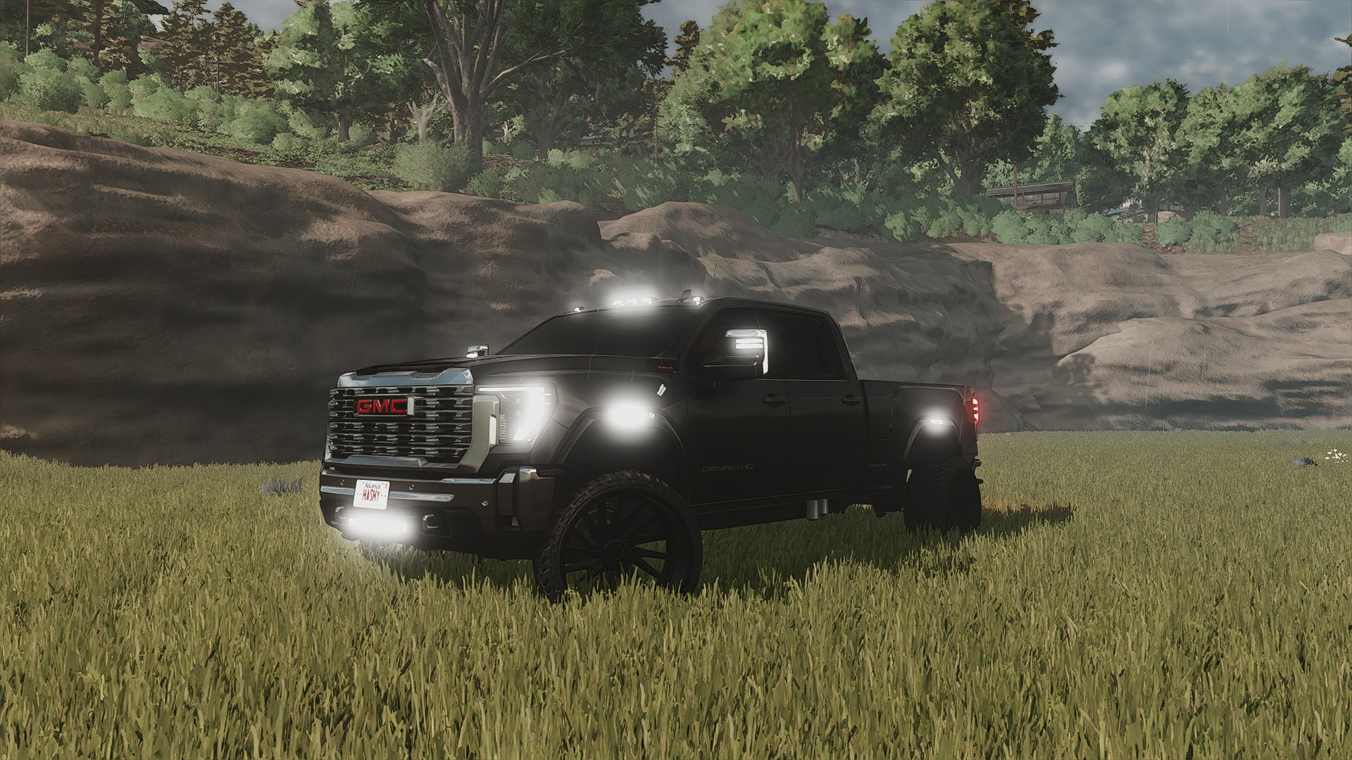 Screenshot 3 for FS25 - 2024 GMC Sierra Denali 2500/3500
