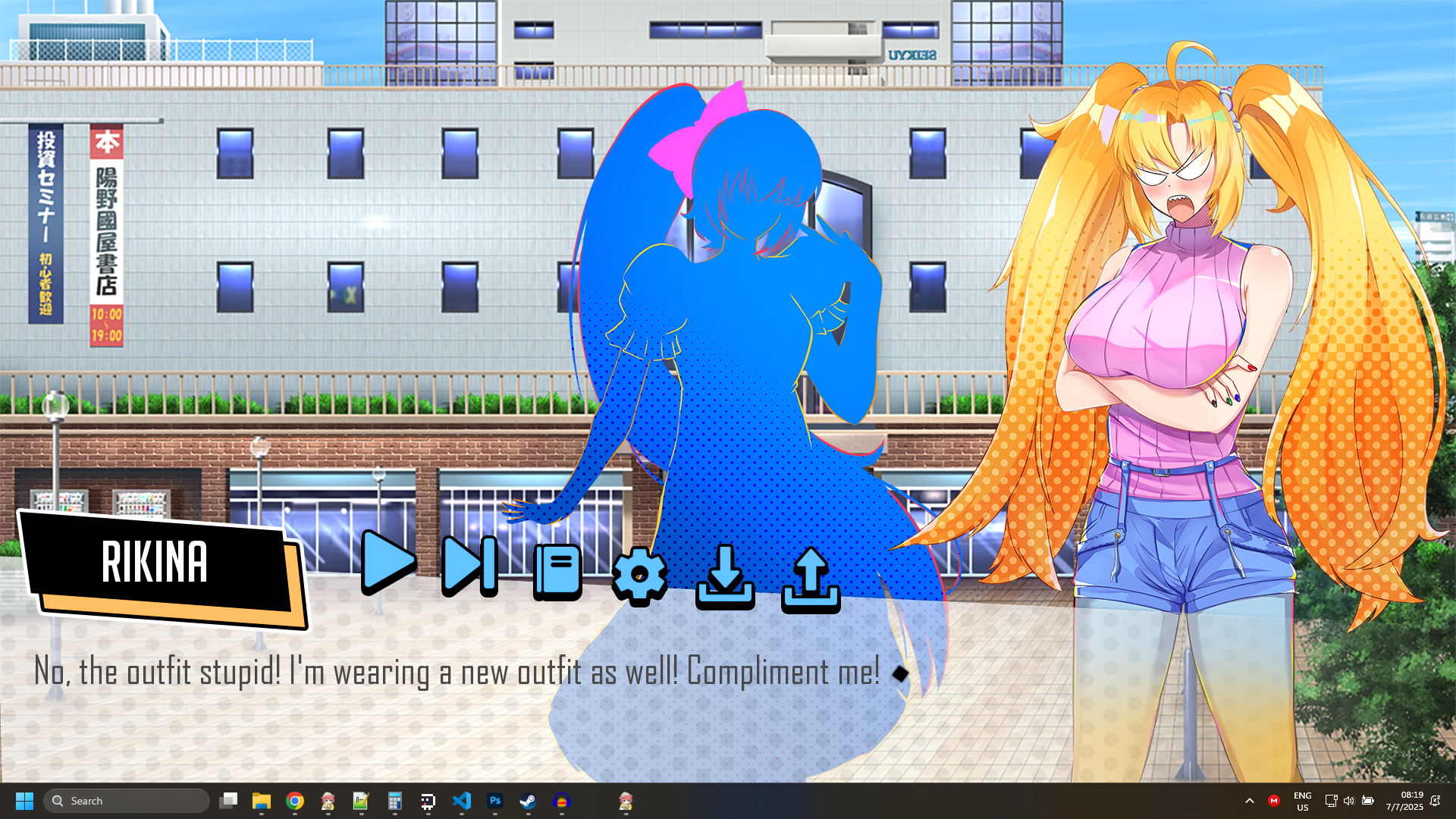 Screenshot 6 for I Will Never Fall For My Tsundere Classmate, So I Will Just Date A Background Character Instead!