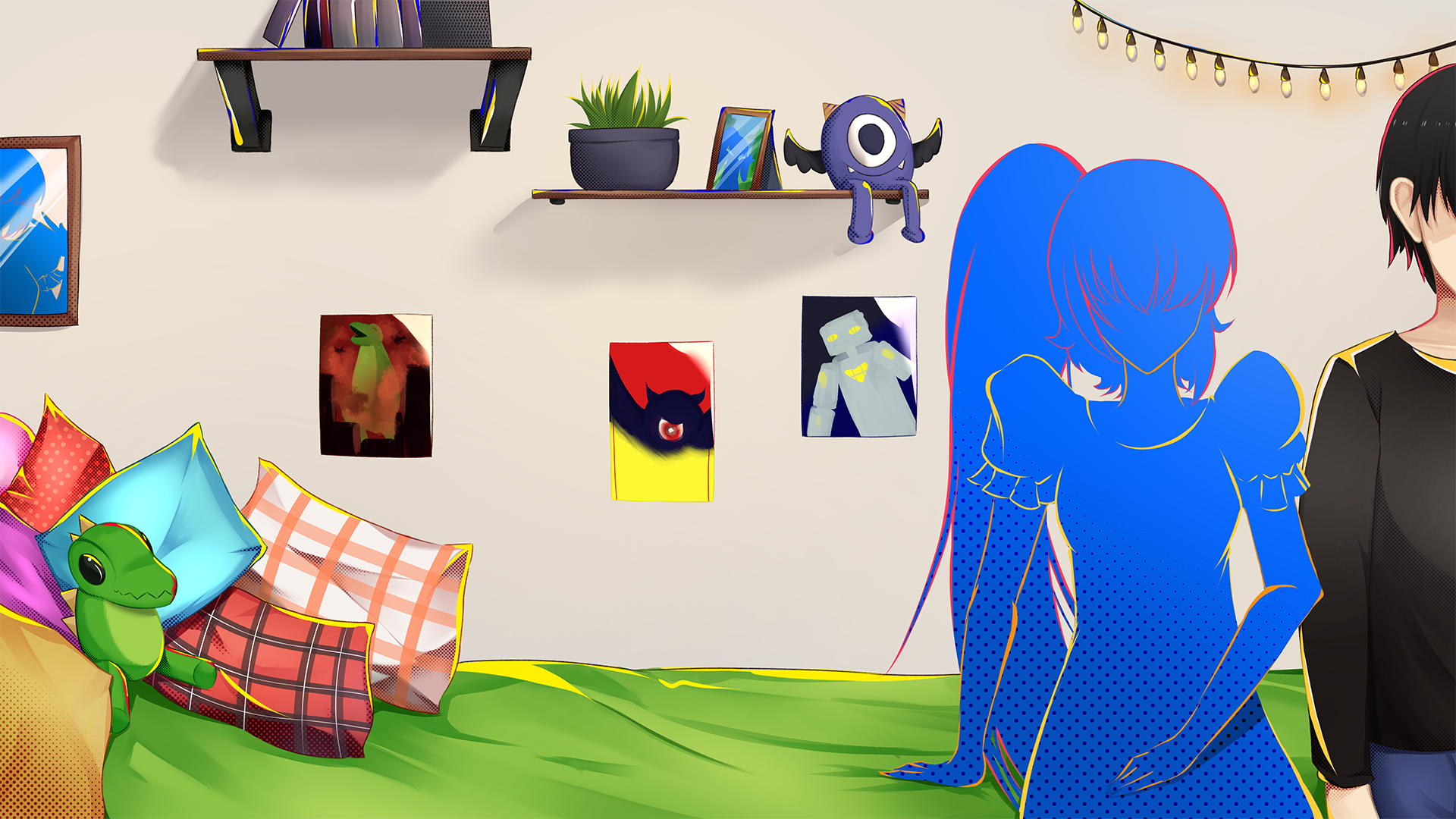 Screenshot 3 for I Will Never Fall For My Tsundere Classmate, So I Will Just Date A Background Character Instead!