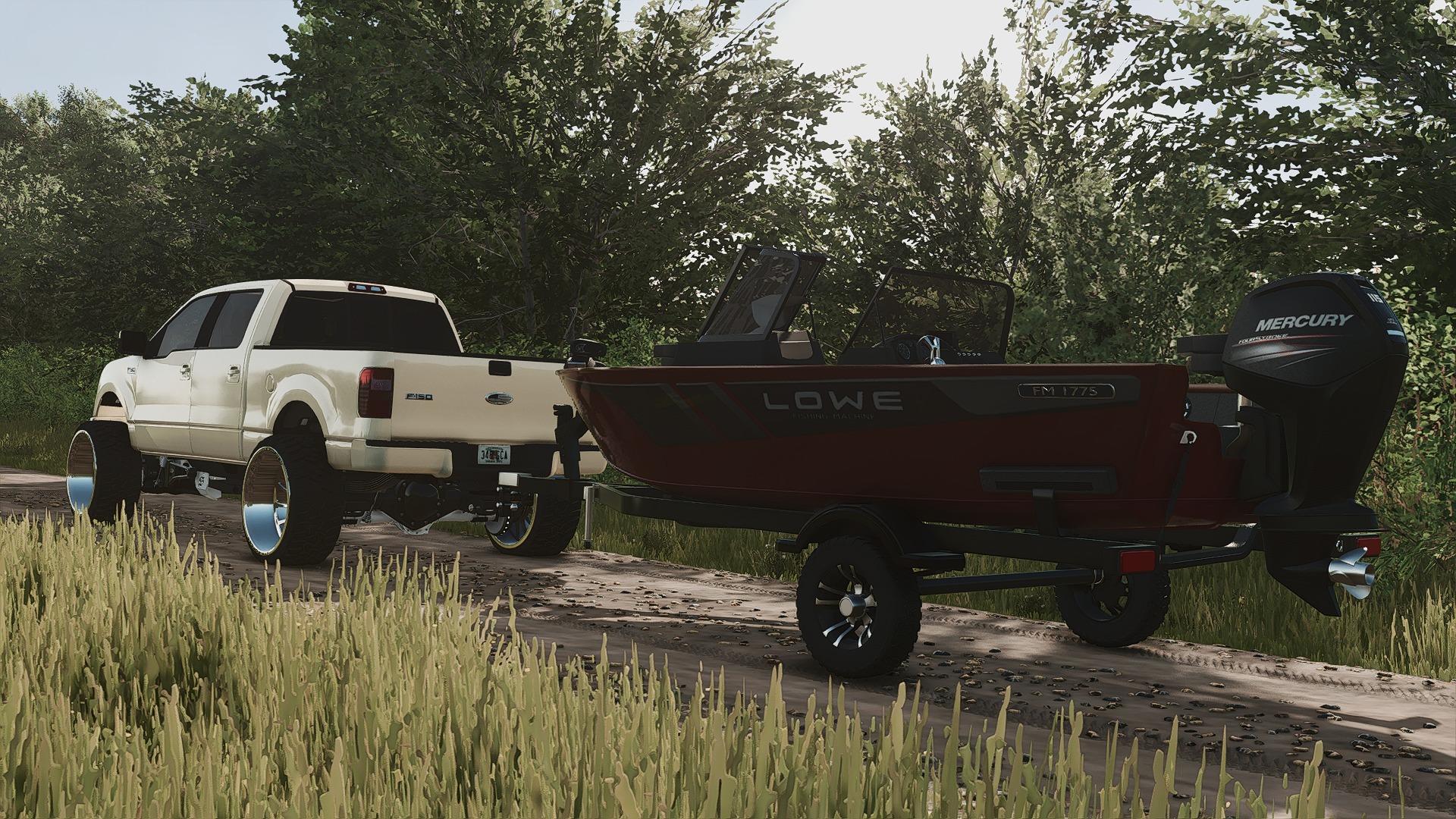 Screenshot 9 for FS25 - 2025 Lowe FM-1775 Boat And Trailer